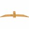 Ekena Millwork Bellingham Rough Sawn Timber Gable Bracket, Western Red Cedar, 72"W x 21"H x 2"D x 6"F, 7/12 Pitch GBW072X21X0206BEL00RWR - alternate 4